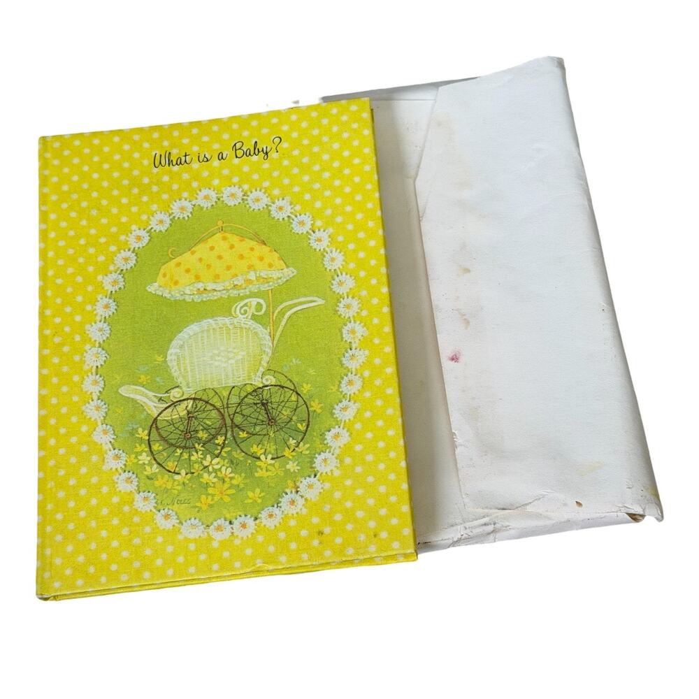 What Is A Baby Book Vintage 1970's Gibson Greeting Card Booklet Retro Shower